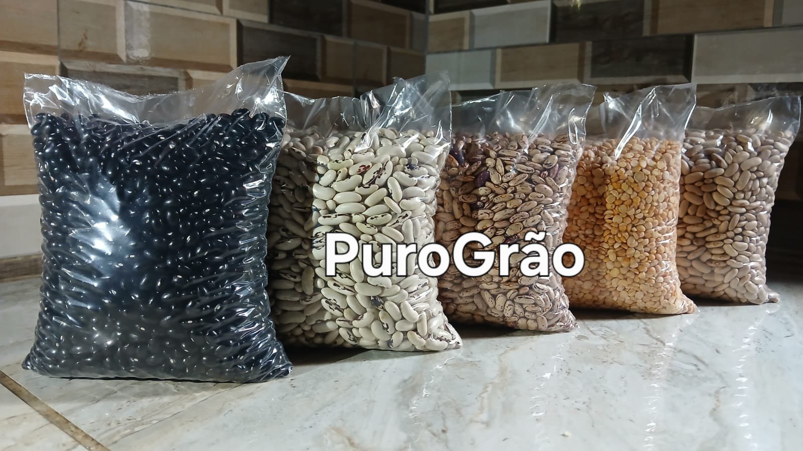 PuroGrão Venda de grãos de feijão selecionados